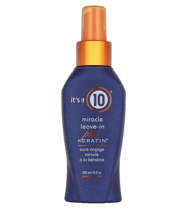 Its a 10 Miracle Deep Plus Keratin Hair LeaveIn Cream Treatment For Hydration 120ml unisex