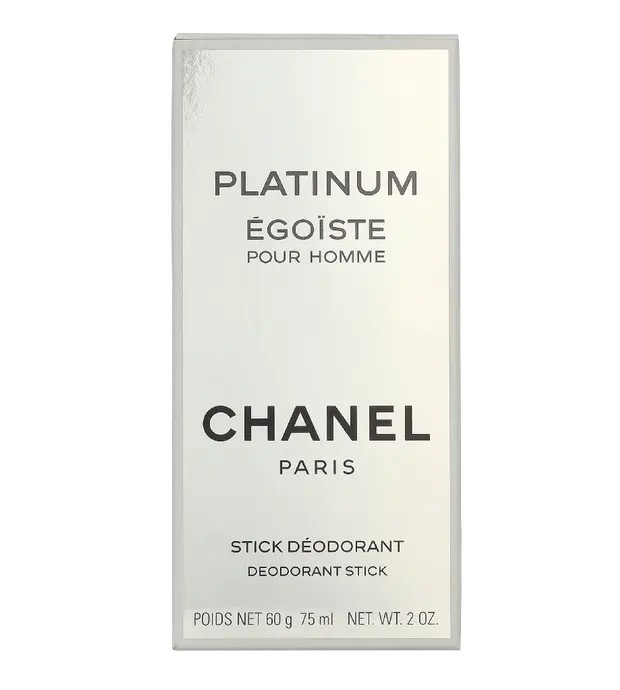 Chanel GOSTE PLATINUM deodorant stick 75ml uomo