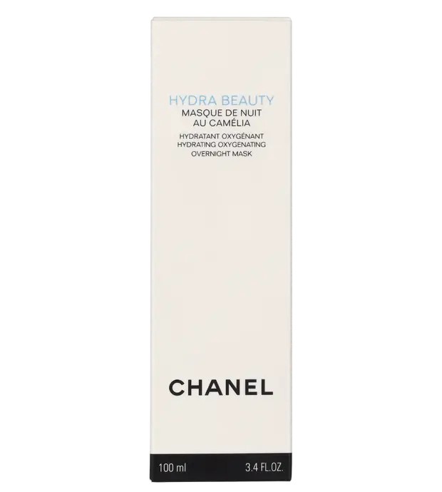 Chanel HYDRA BEAUTY masque de nuit au camlia donna