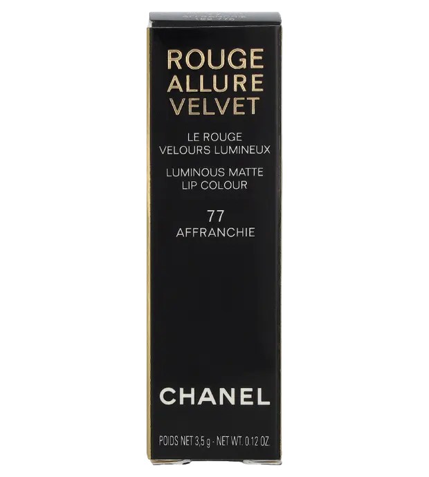 Chanel ROUGE ALLURE VELVET n.77-Affranchie 3.6gr unisex