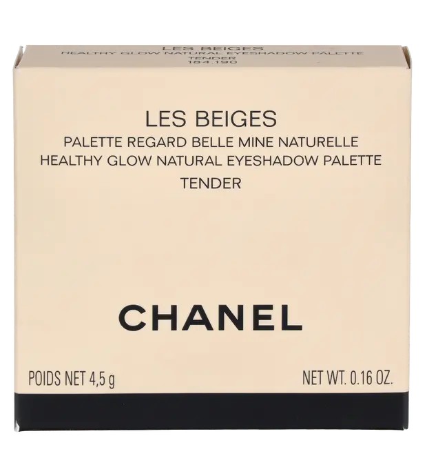 Chanel LES BEIGES palette regard belle mine naturelle tender Donna