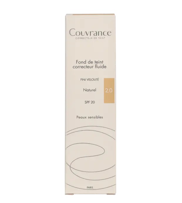 Avene COUVRANCE maquillaje fluido natural 30 ml Unisex