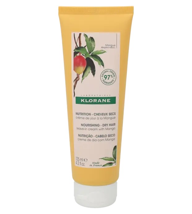 Klorane AL MANGO crema nutricin sin aclarado para cabello seco 125 ml Unisex