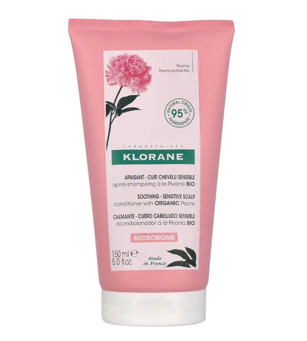 Klorane A LA PEONA BIO acondicionador calmante 150 ml Unisex