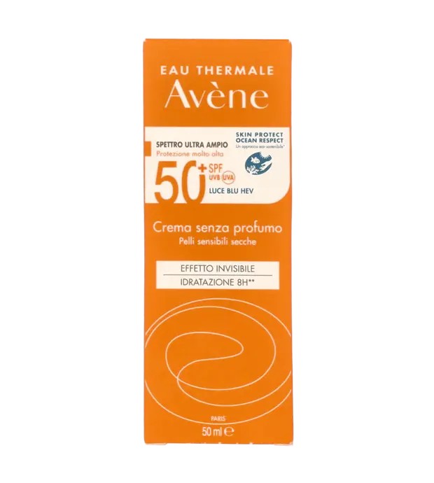 Avene CREMA SOLAR SPF50 sin perfume 50 ml Unisex