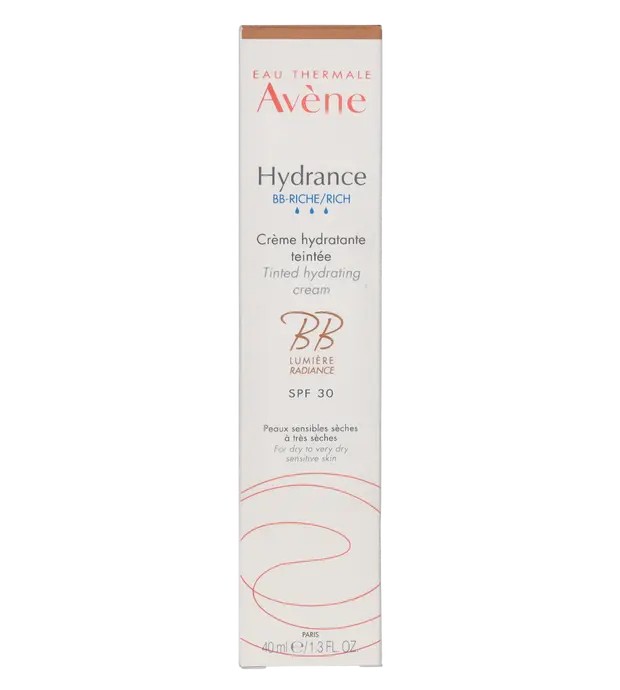 Avne Hydrance Riche Crema Idratante Colorata SPF 30 BB idratante tonificante nutriente 40ml Donna