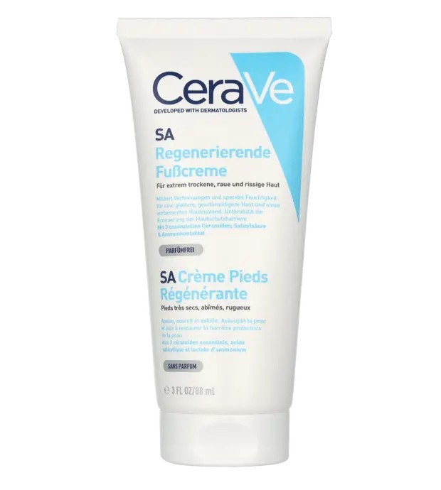 CeraVe SA Renewing Foot Cream unisex 88ml