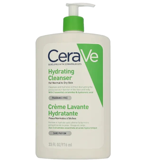 Cerave HYDRATING CLEANSER for normal to dry skin 1000 ml Donna
