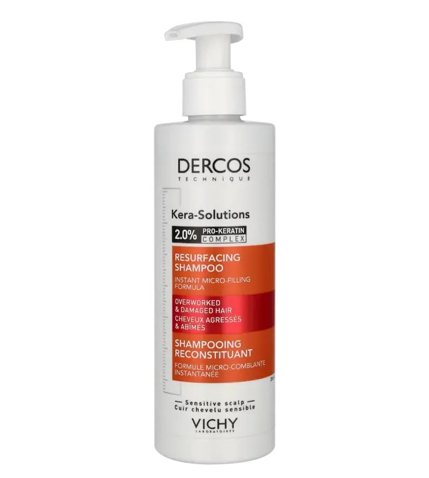 Vichy Dercos Kera Solutions Shampoo Resurfacing Shampoo per capelli danneggiati 250ml Donna