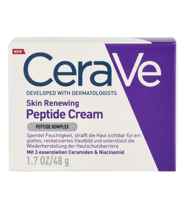 CeraVe Crema Peptidica Rinnovatrice per la Pelle - Crema peptidica rinnovatrice 48.0g donna