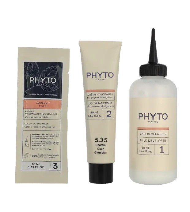 Phyto PHYTOCOLOR 535castao claro chocolate Donna