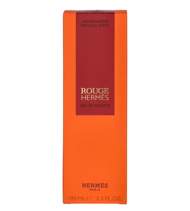 Hermes paris rouge eau de toilette 100ml vaporizzatore donna