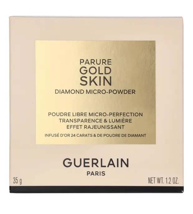 Guerlain parure gold skin diamond micro-powder cipria compatta n. 1 35g