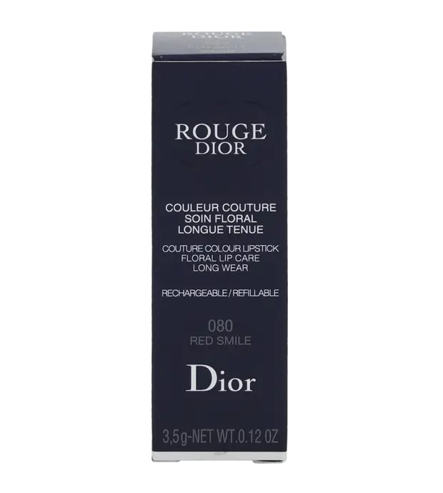 Dior Rouge Dior Couture Colour Lipstick - Refillable donna 3,5g 080 Red Smile Numero 080 Red Smile