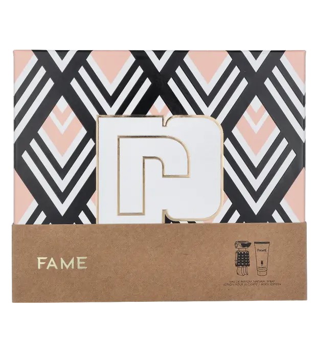 Paco Rabanne Fame Giftset 125ml eau de parfum Spray 50m-Perfumed Body Lotion 75ml