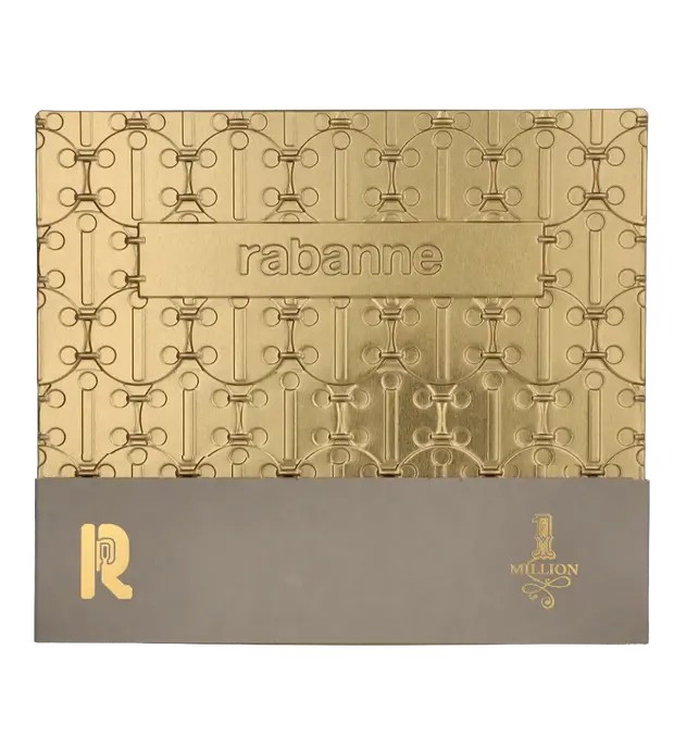 Rabanne 1 million set 3 pezzi Eau de Toilette spray 100 ml + Deodorant spray 150 ml + Eau de Toilette spray 10 ml uomo