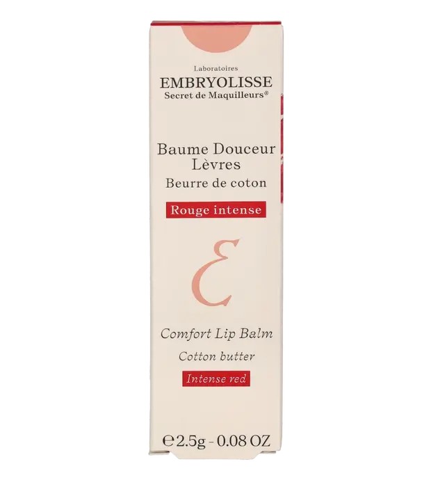 Embryolisse Artist Secret Comfort Lip Balm Balsamo labbra 25 g Rouge intenso Donna