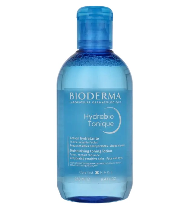 Bioderma Hydrabio Moisturizing Toning Lotion Tonico idratante per pelli sensibili e disidratate 250ml Donna