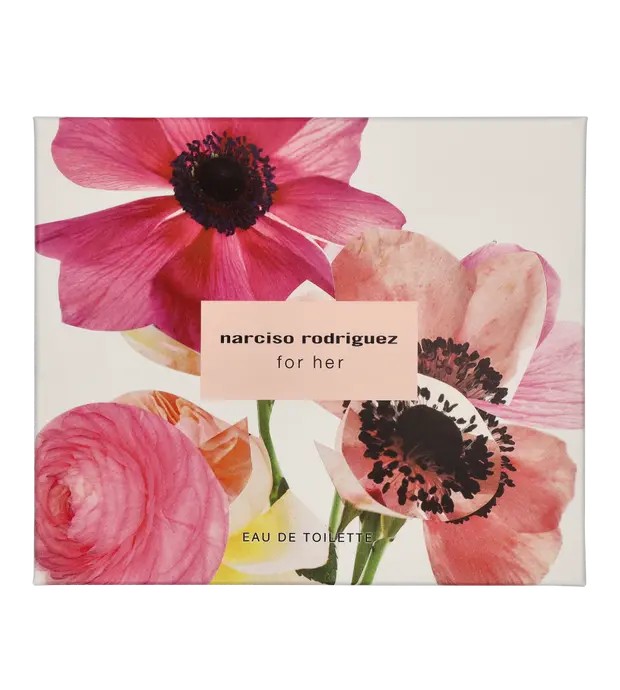 Narciso Rodriguez For Her Giftset 100ml eau de toilette Spray 50ml-Body Milk 50ml