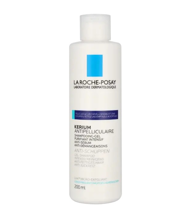 La Roche Posay Shampoo gel per forfora grassa KERIUM 200ml unisex
