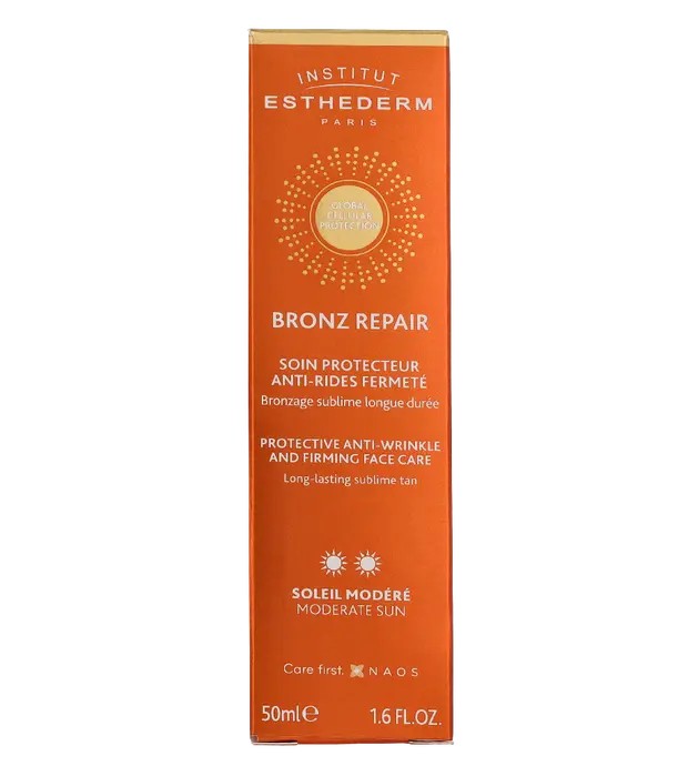 Institut Esthederm Bronz Repair Protective Anti Wrinkle And Firming Gentle Sun Moderate Sun 50ml Unisex