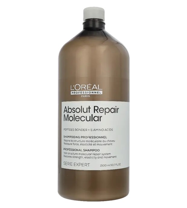 LOral Professionnel Paris ABSOLUT REPAIR MOLECULAR professional sulfatefree shampoo for damaged hair 1500ml unisex