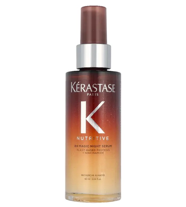 Kérastase Nutritive 8H Magic Night Serum crema notte rivitalizzante per tutti i tipi di capelli 90ml donna