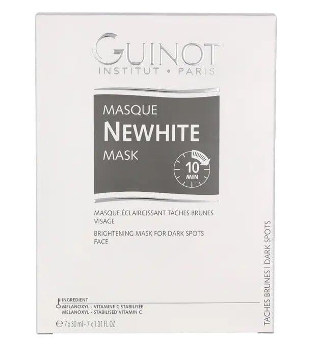 Guinot Newhite Instant Vitamin C AntiDark Spots Day Night Cream Mask For Face 7 pcs 40ml donna