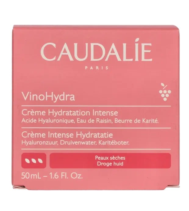 Caudalie VINOHYDRA Crema Idratante Intensiva 50ml donna