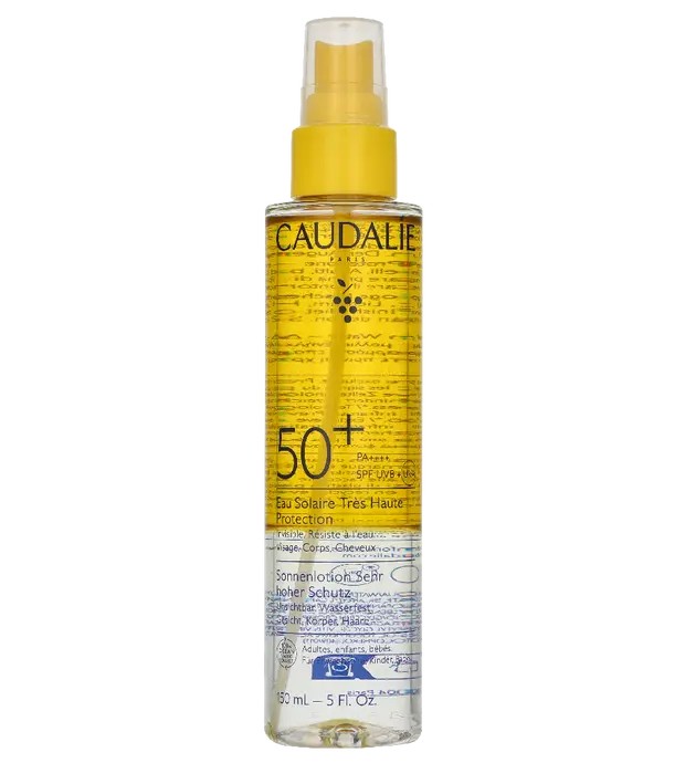 Caudalie Acqua VINOSUN ad altissima protezione SPF50+ 150ml donna