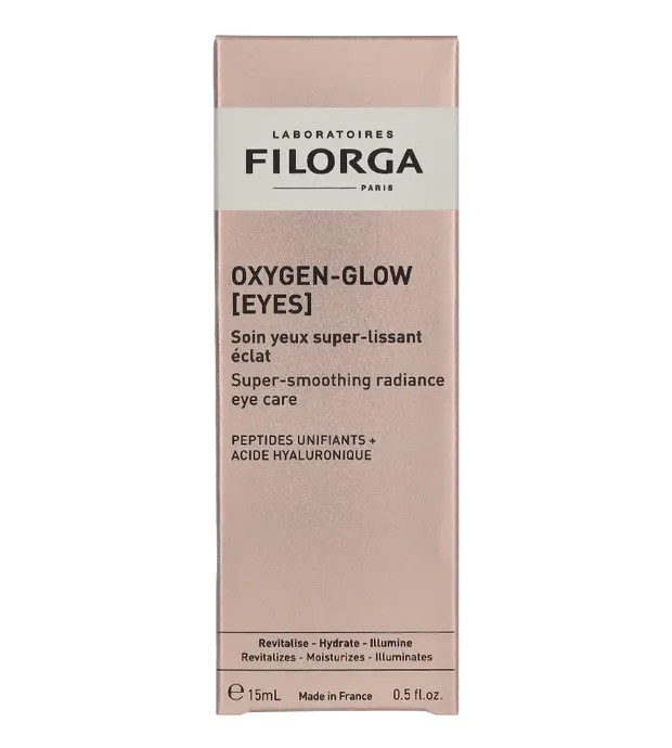Filorga Oxygen Glow Super Smoothing Radiance Eye Care Crema contorno occhi illuminante e levigante 15ml Donna