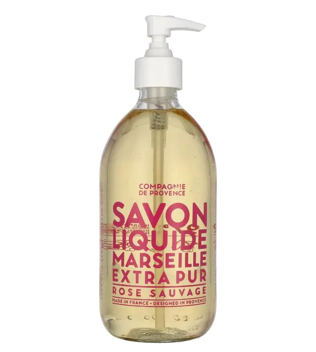 Compagnie De Provence Marseille Liquid Soap 495ml Wild Rose