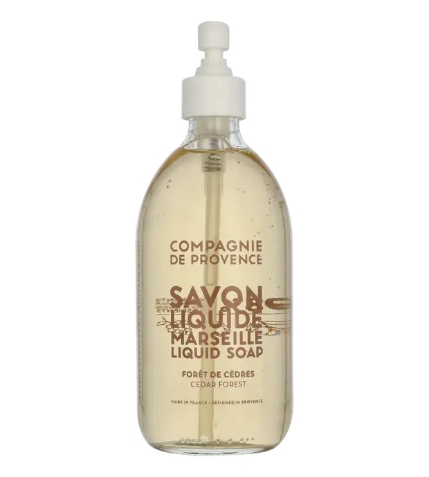 Compagnie De Provence Liquid Marseille Soap Cedar Forest 60piece