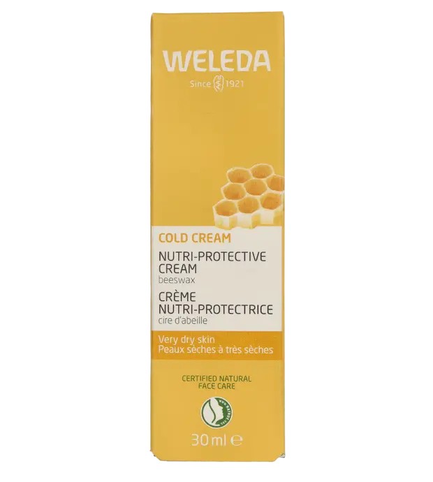 Weleda Cold Cream - Crema protettiva per pelli secche 30ml donna