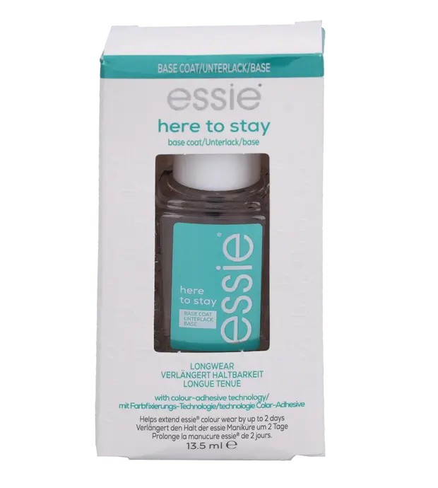 Essie Here To Stay Base Coat Base per unghie 135ml Donna