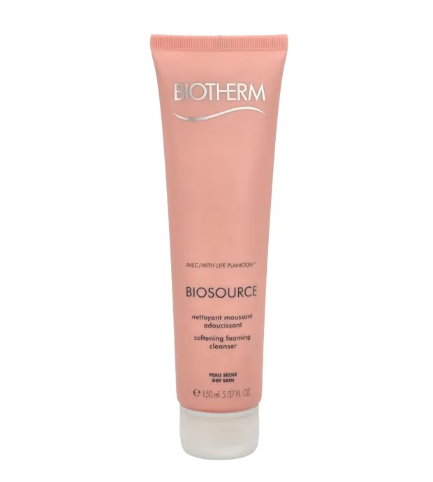 BIOTHERM BIOSOURCE Hydra Mineral Cleanser Mousse emolliente Mousse emolliente per pelli secche con magnesio 150ml Donna