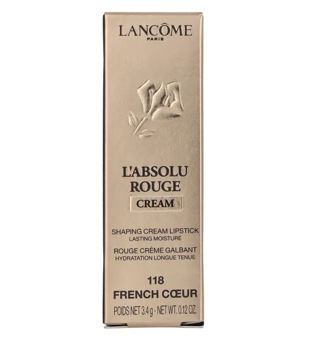 Lancome absolu rouge cream barra de labios 118 34gr donna