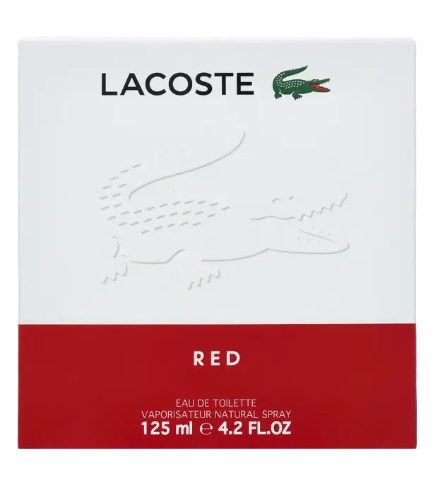 Lacoste Red Pour Homme eau de toilette Spray 125ml