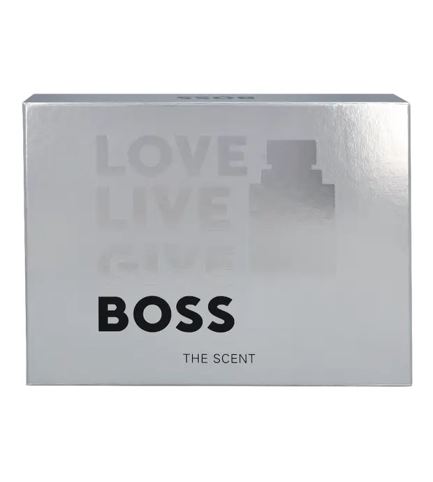 Hugo Boss The Scent Giftset 210ml eau de toilette Spray 100ml-Shower Gel 100ml- eau de toilette Spray 10ml