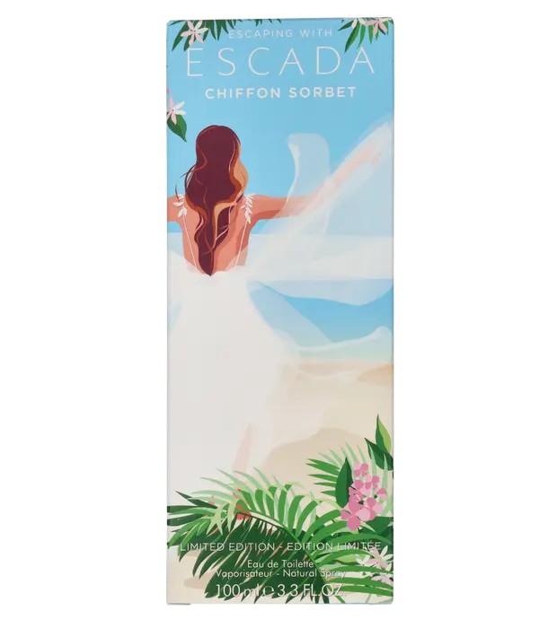 Escada Sorbetto in chiffon eau de toilette donna 100ml
