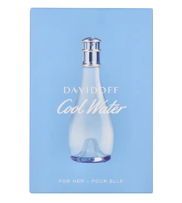 Davidoff Cool Water Woman SET eau de toilette 30 ml + body lotion 75 ml donna 30ml