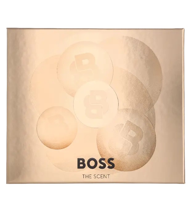 Set regalo Hugo Boss The Scent: eau de toilette 100ml, miniatura di eau de toilette 10ml e gel doccia 100ml uomo