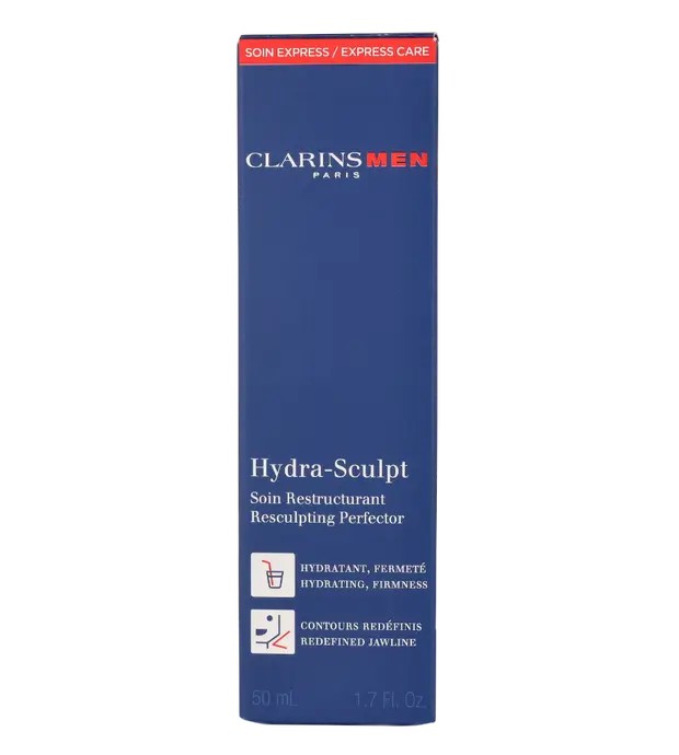 Clarins MEN hydrasculpt gel crema hidratante reestructurante 50 ml Uomo