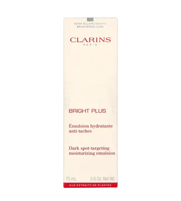 Clarins BRIGHT PLUS emulsin hidratante antimanchas 75 ml Donna