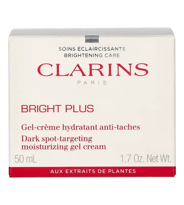 Clarins BRIGHT PLUS anti stain moisturizing gel cream 50ml donna 50ml