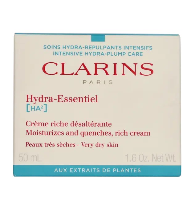 CLARINS HYDRAESSENTIEL CREMA RICA DESALTERANTE PIEL MUY SECA 50ML Donna