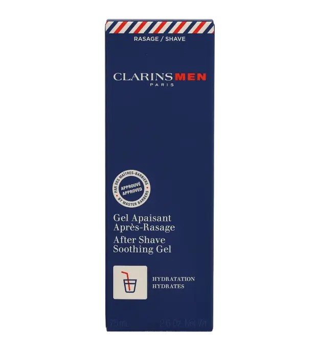 Clarins MEN soothing aftershave gel 75ml uomo