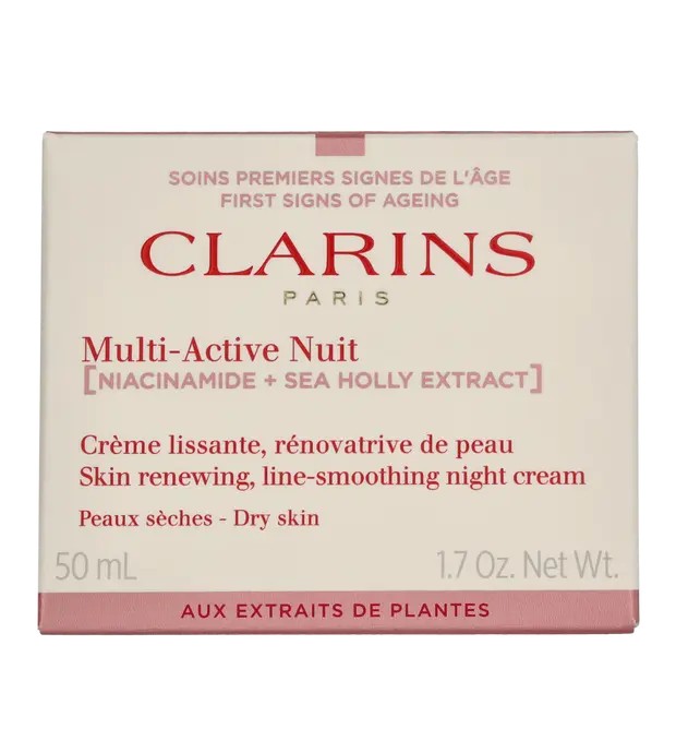 Clarins MultiActive Nuit Crema notte multiattiva per pelli secche donna 50ml