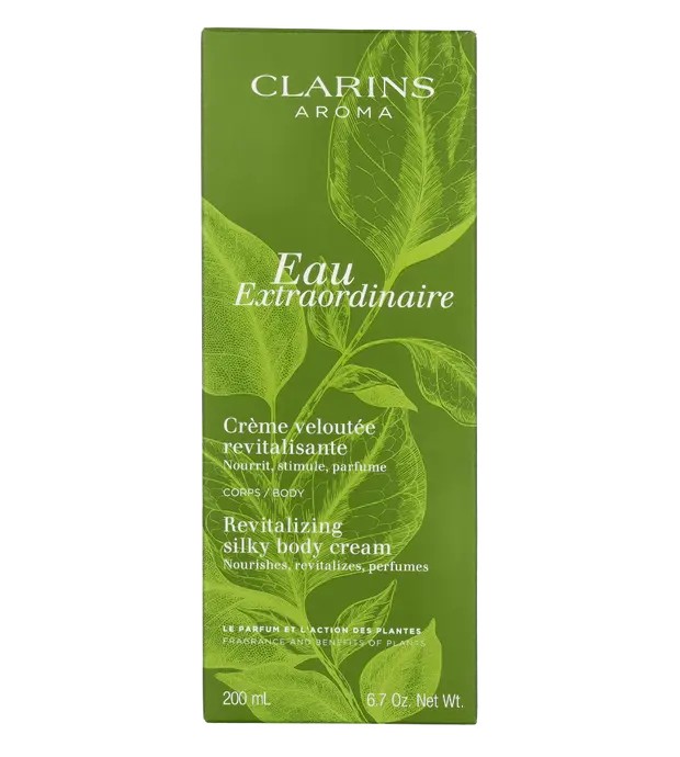 Clarins Eau Extraordinaire Revitalizing Silky Body Cream 200ml