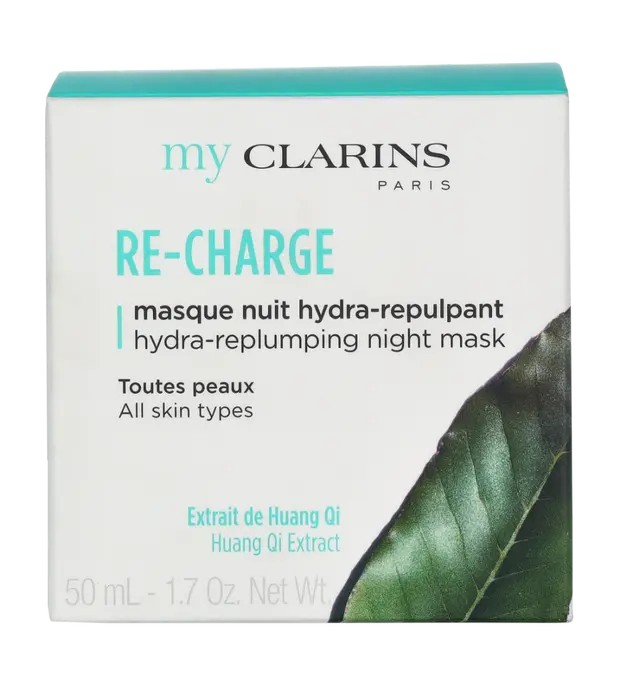 Clarins MY CLARINS RECHARGE hydrarepulpant night mask 50ml donna